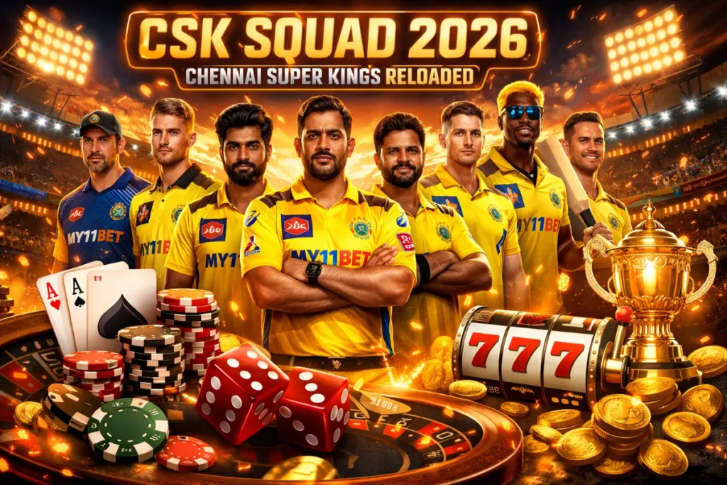 CSK Squad 2026: Chennai Super Kings Reload with New Faces and Old Legends
