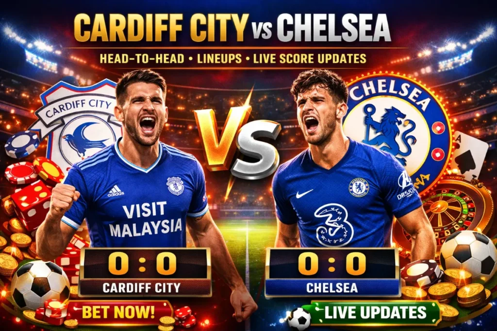 Cardiff City vs Chelsea – Head-to-Head, Lineups, and Live Score Updates