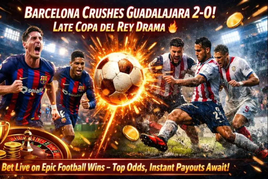 Guadalajara vs Barcelona in a High-Intensity Battle of Football Giants