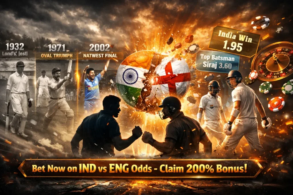 India National Cricket Team vs England Cricket Team Timeline: Decades of Cricket Battles