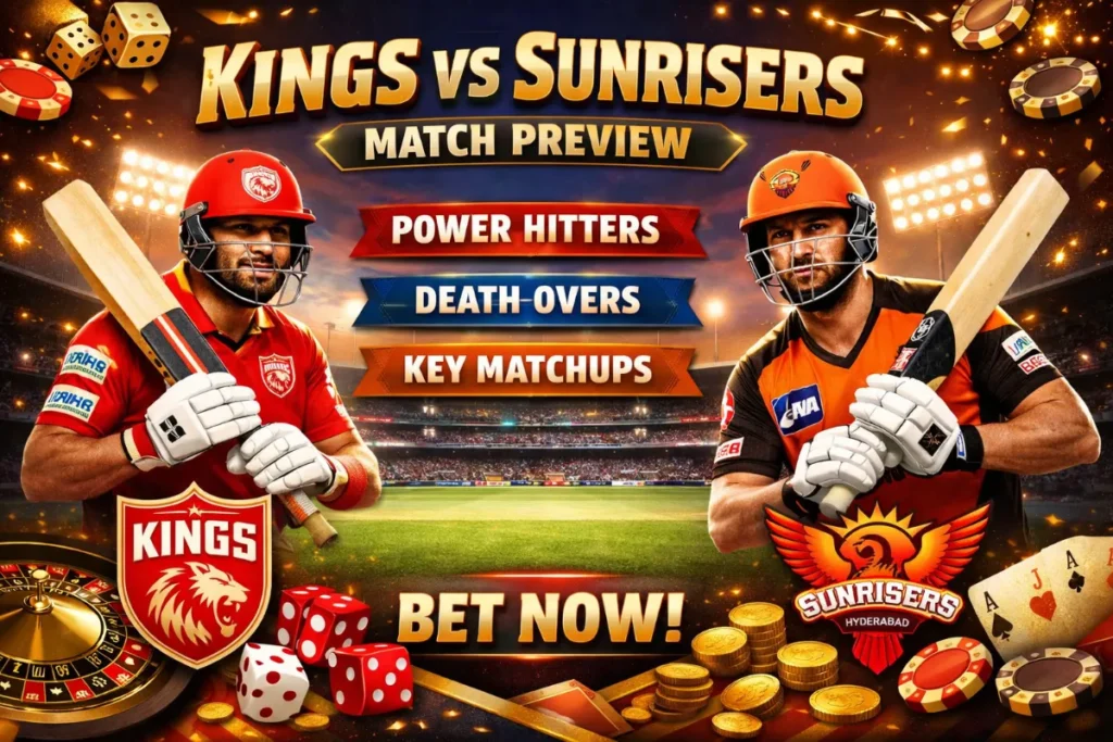 Kings vs Sunrisers Preview: Power Hitters, Death Overs, and Key Matchups