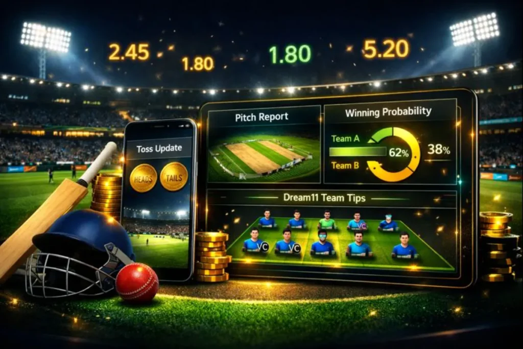 Today Match Prediction: Pitch Report, Toss Updates & Dream11 Tips