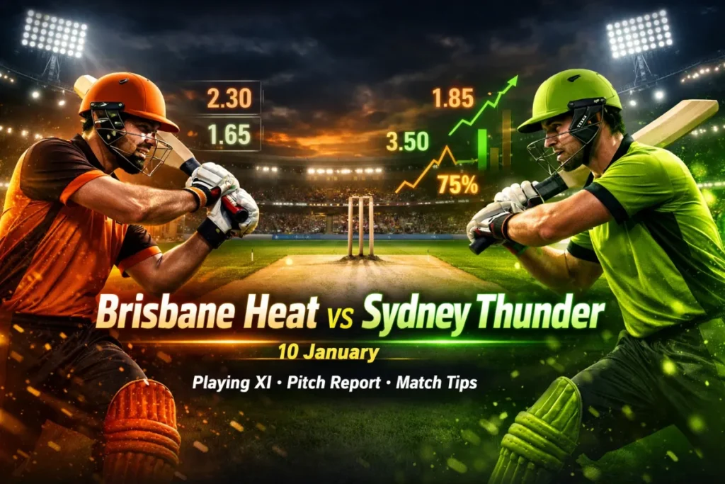 Brisbane Heat vs Sydney Thunder Playing 11, Pitch Report & Match Tips
