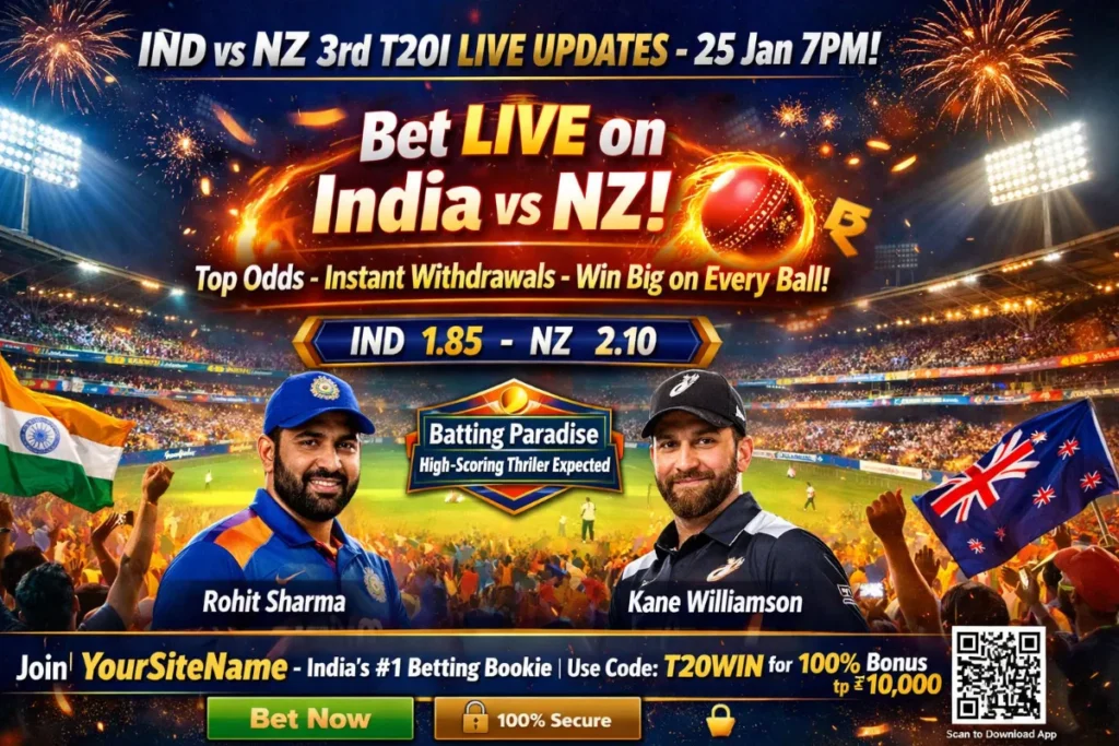 India vs New Zealand (3rd T20I)