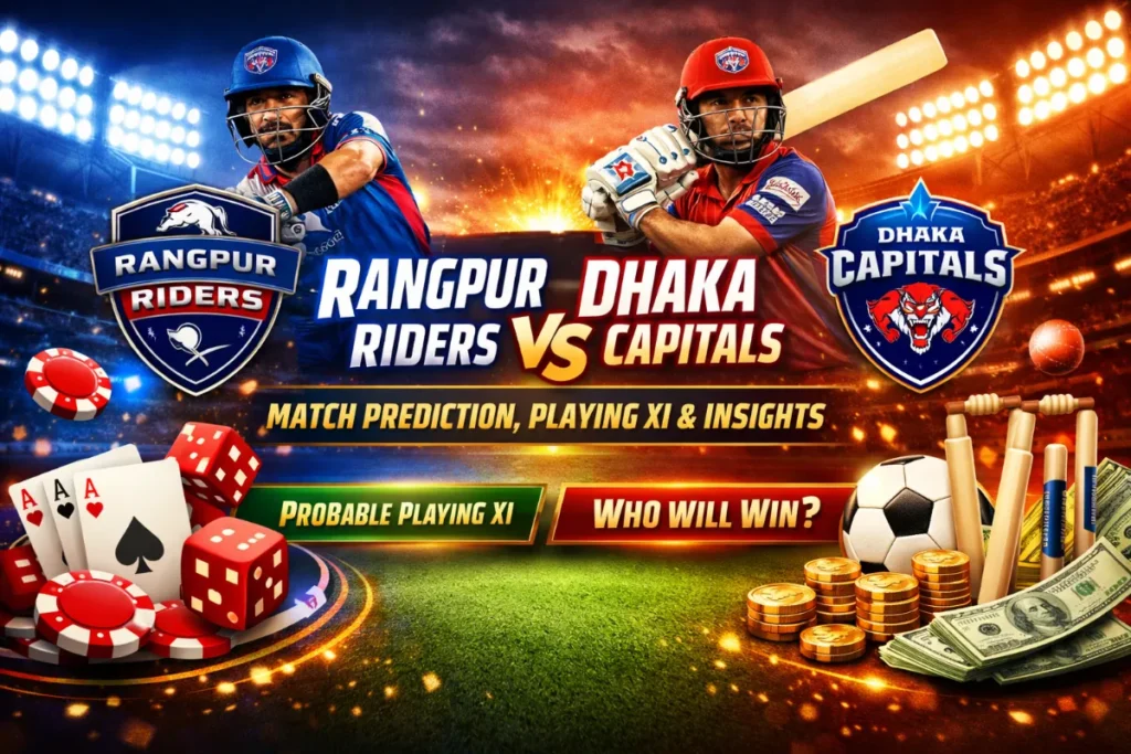 Rangpur Riders vs Dhaka Capitals