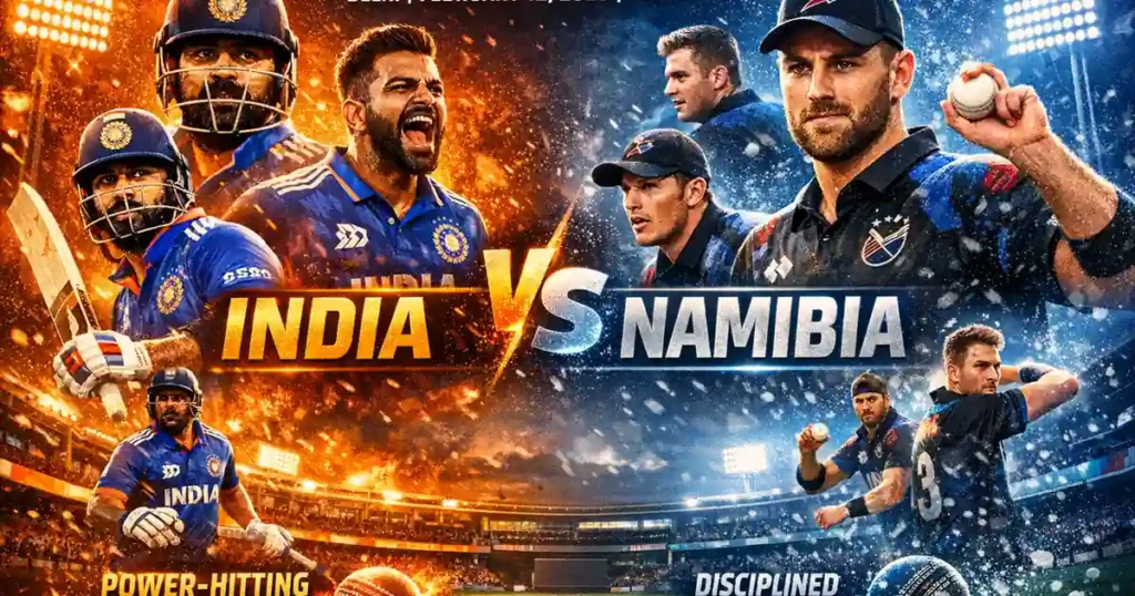 India vs Namibia T20I