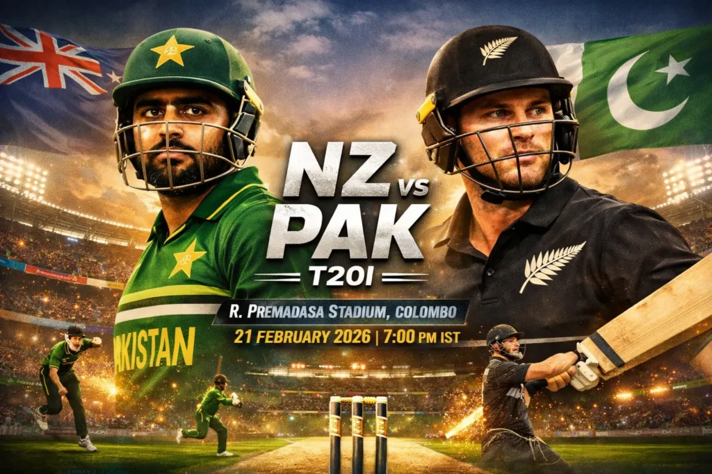 New Zealand vs Pakistan T20I