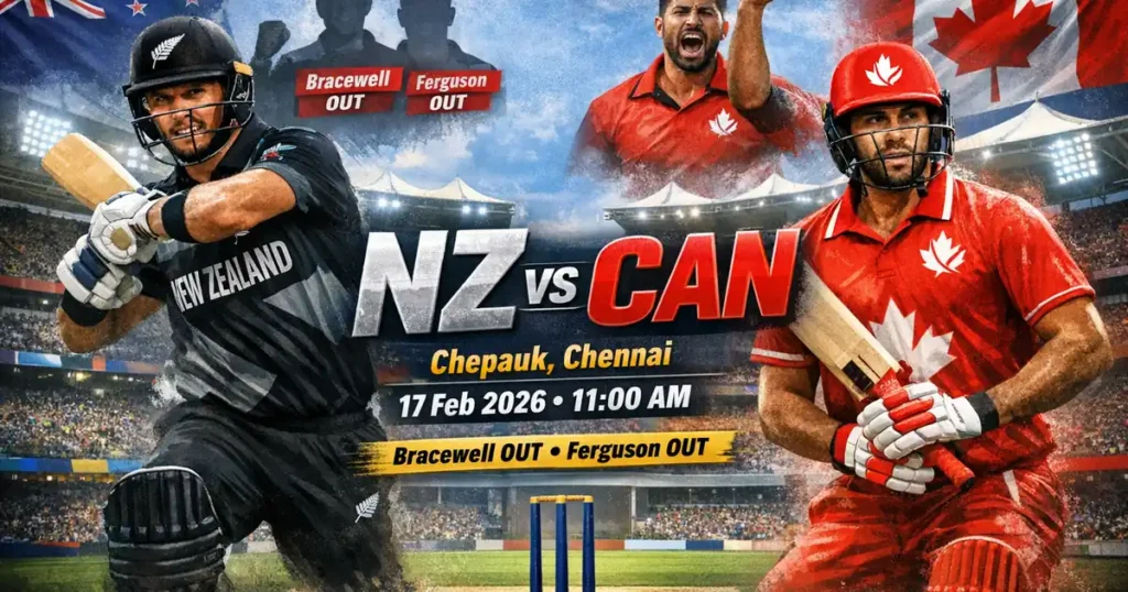 new zealand vs canada T20I